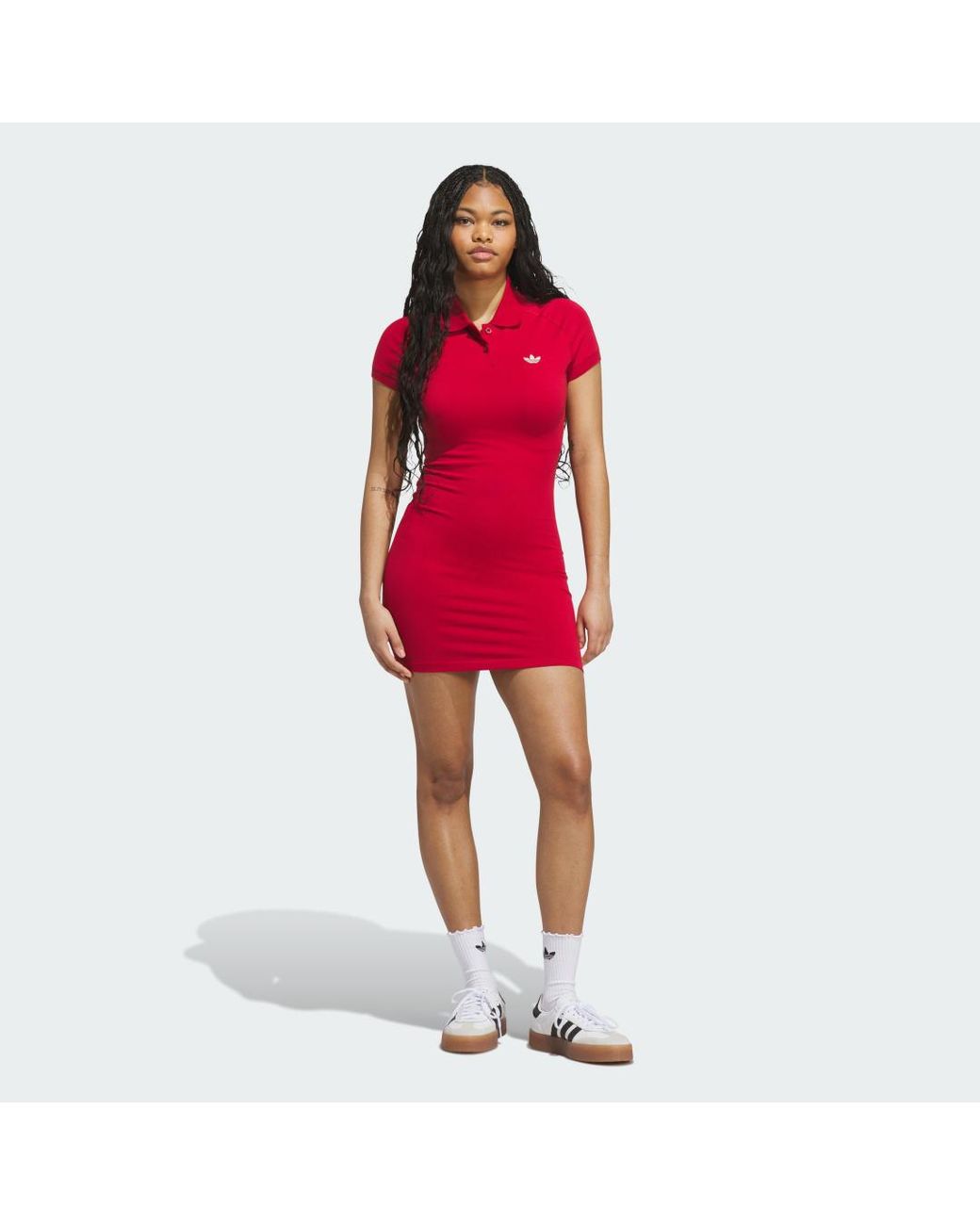 Adidas Red Texas A & M Aggies Polo Dress