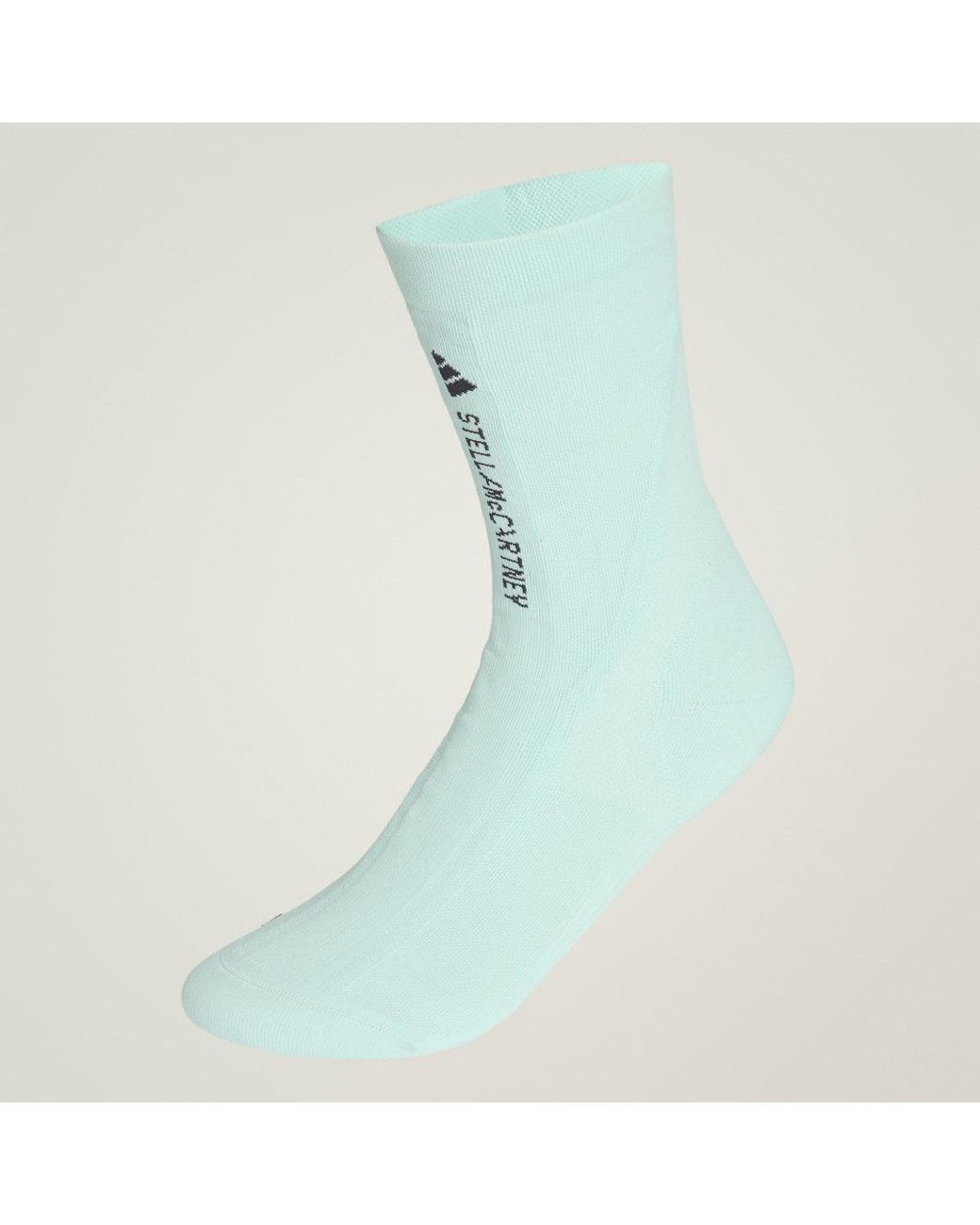Adidas Blue By Stella Mccartney Crew Socks