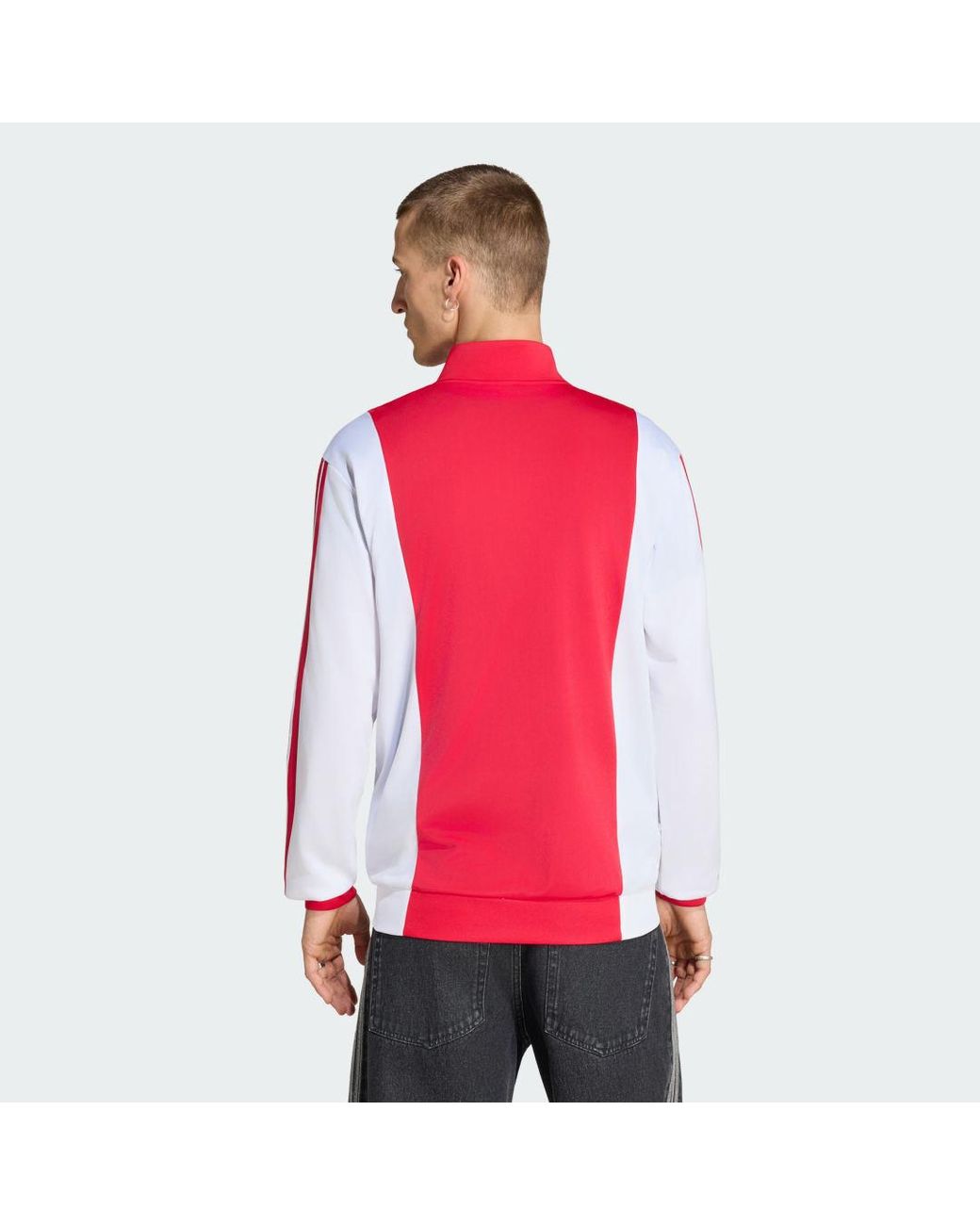 Adidas Red Ajax Amsterdam Dna Track Top for men
