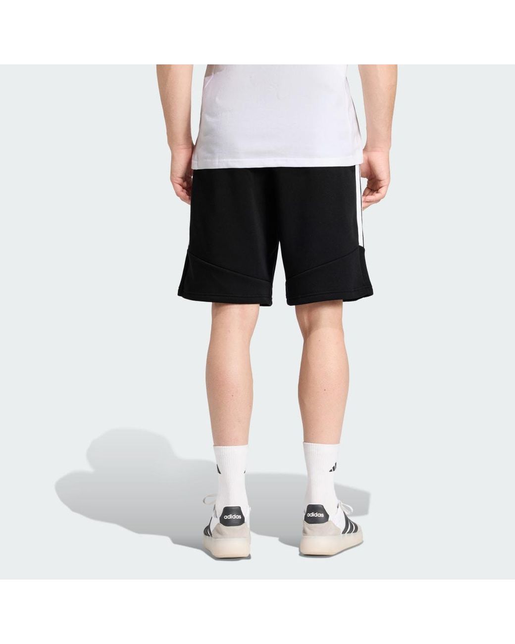Adidas Black Tiro26 League Sweat Shorts for men