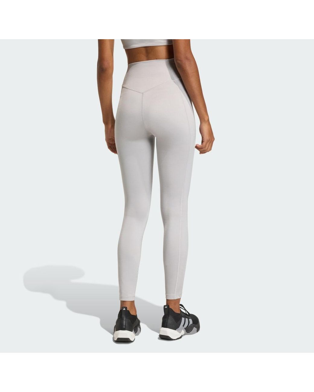 Adidas Multicolor Optime Essentials Workout Shine 7/8 Leggings