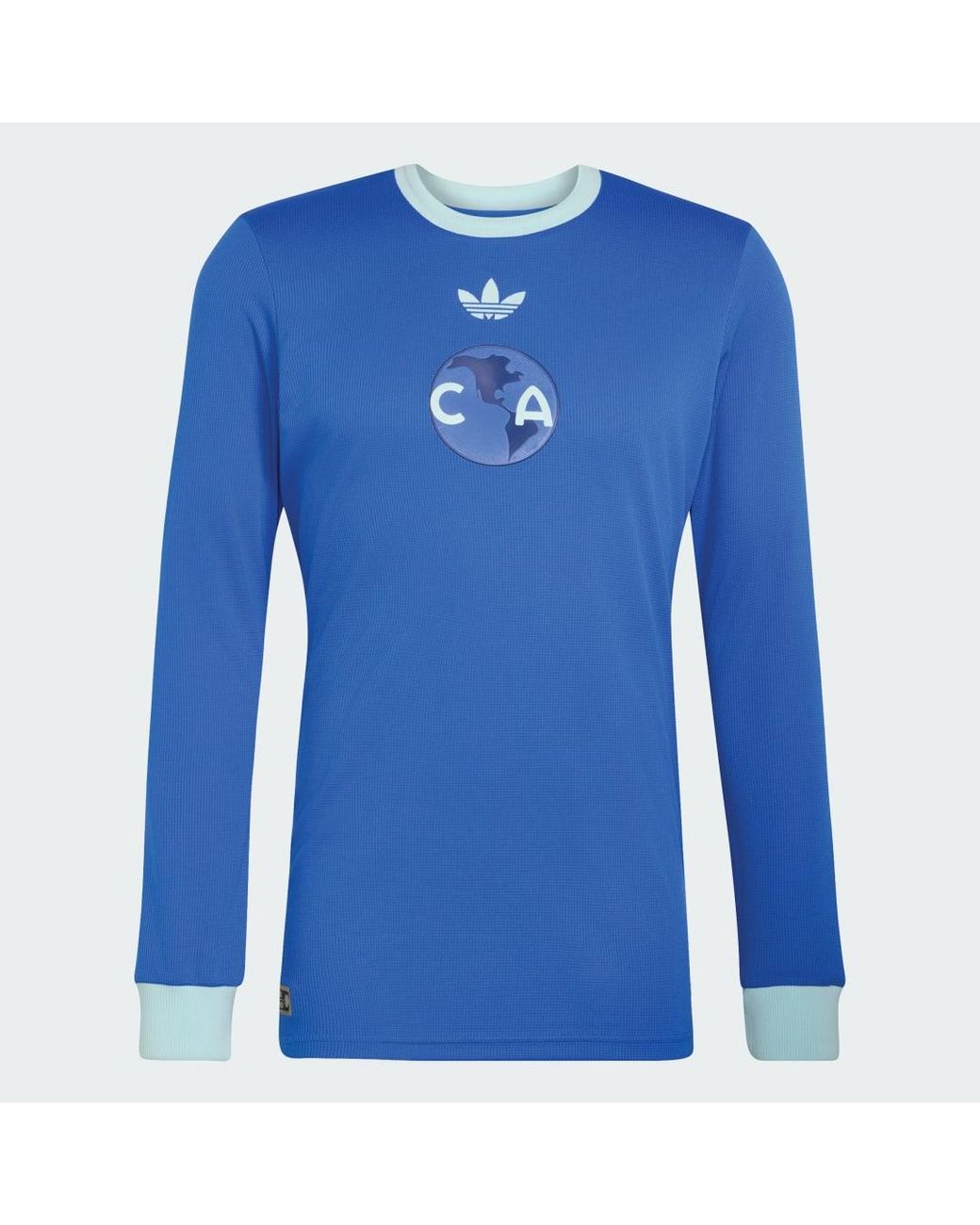 Adidas Blue Club America 26/27 Anniversary Jersey Long Sleeve for men