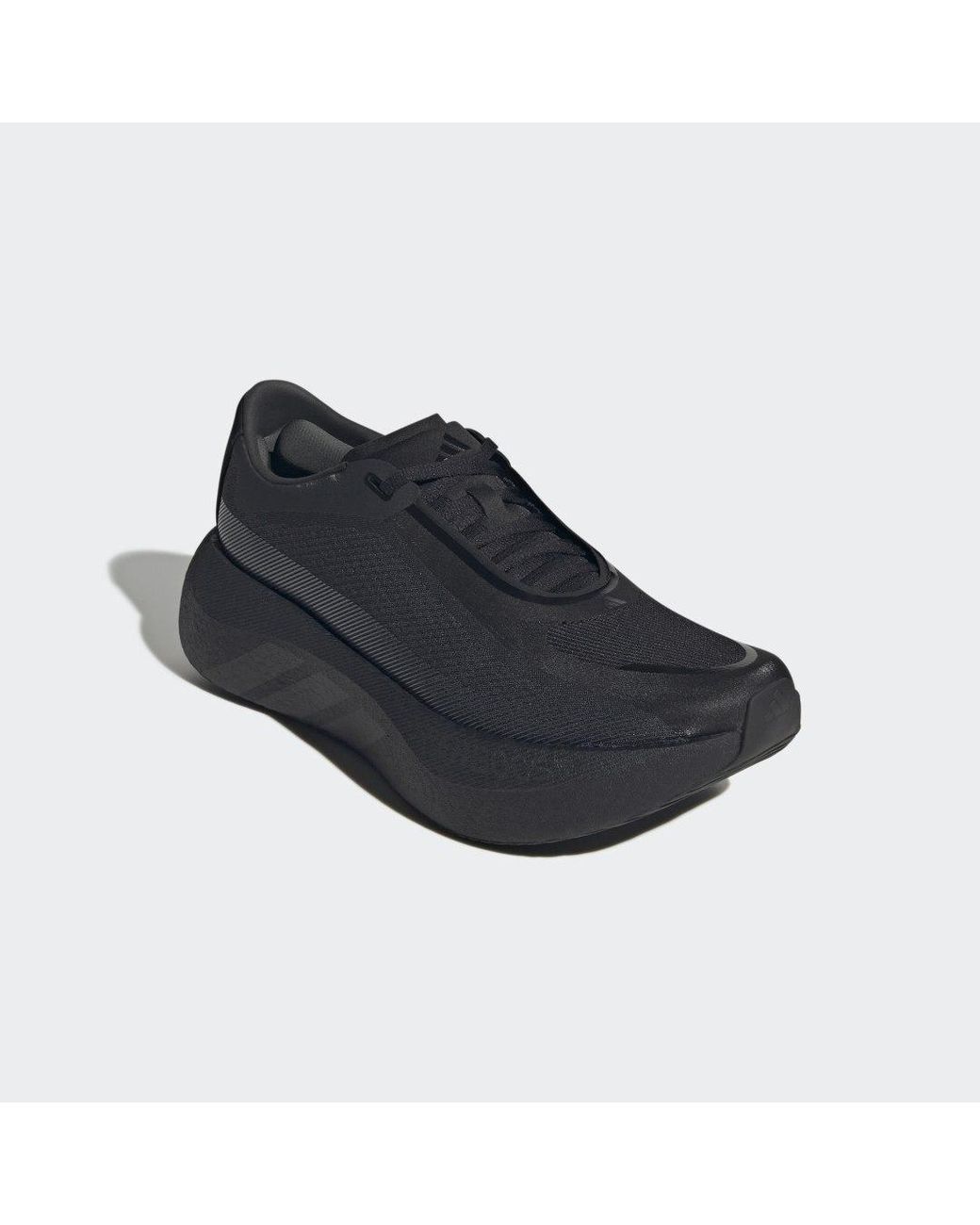 Adidas Black Hyperboost Edge Running Shoes for men