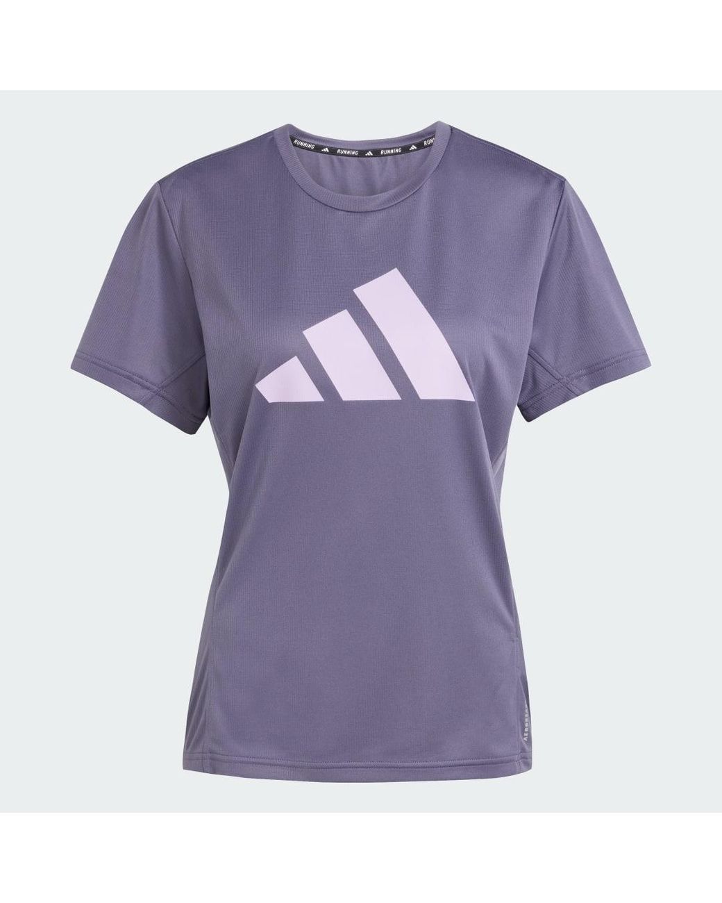 Adidas Purple Run It Tee