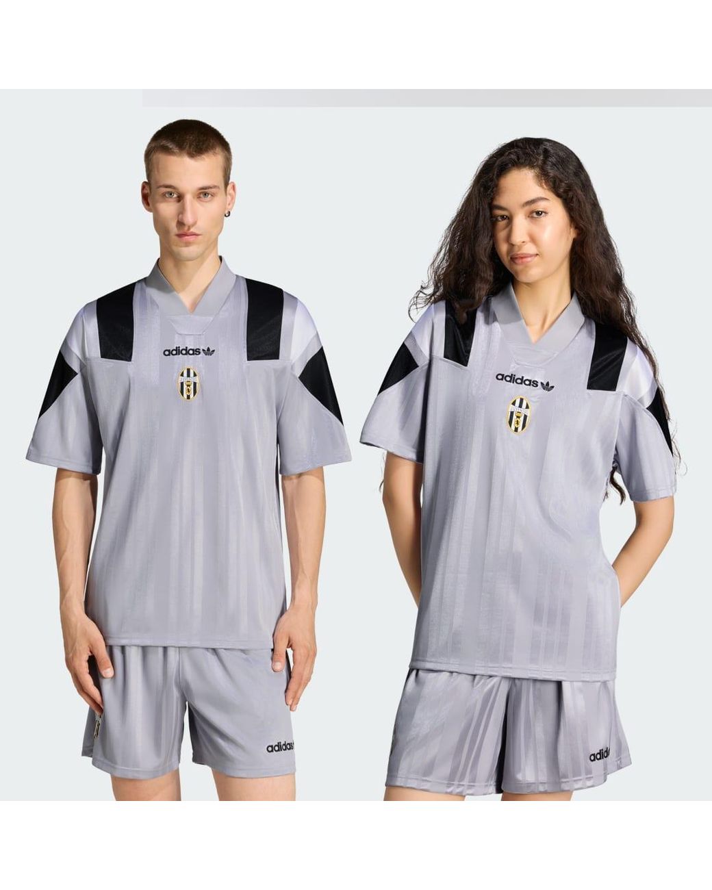 Adidas Gray Juventus Turin Eqt Jersey