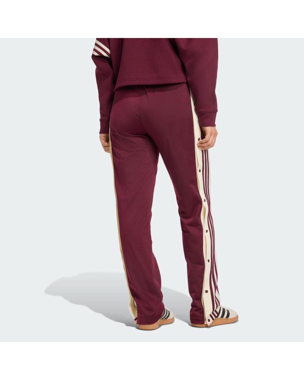 Adidas Red Adibreak Tracksuit Bottoms