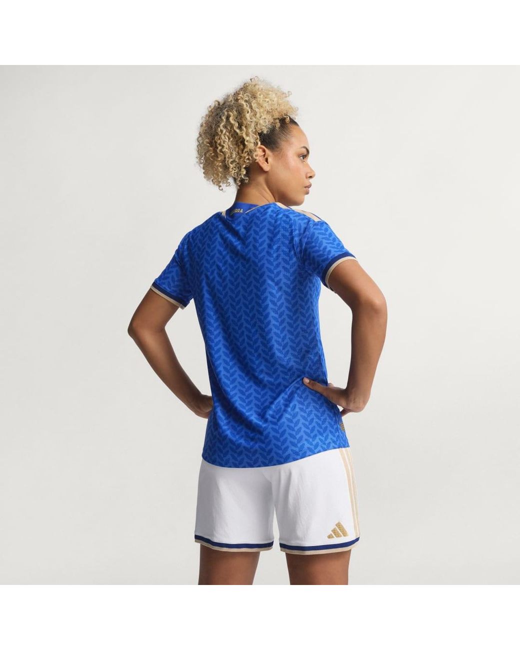 Adidas Blue Italy 26 'S Team Home Authentic Jersey