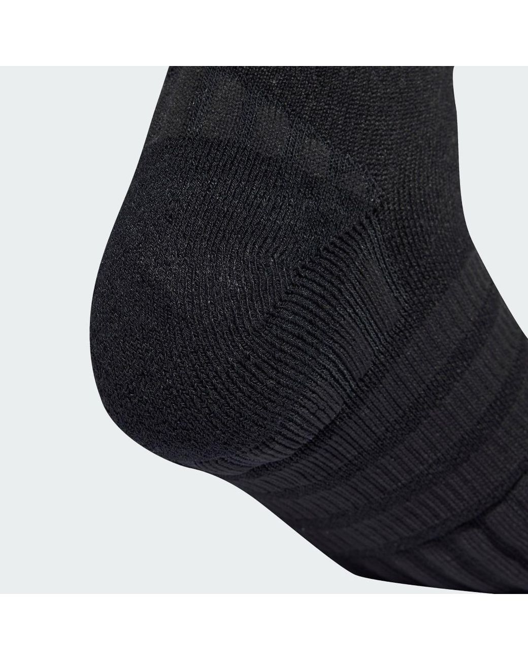 Adidas Black Tennis Low Cut Socks Cushioned 1 Pair Pack