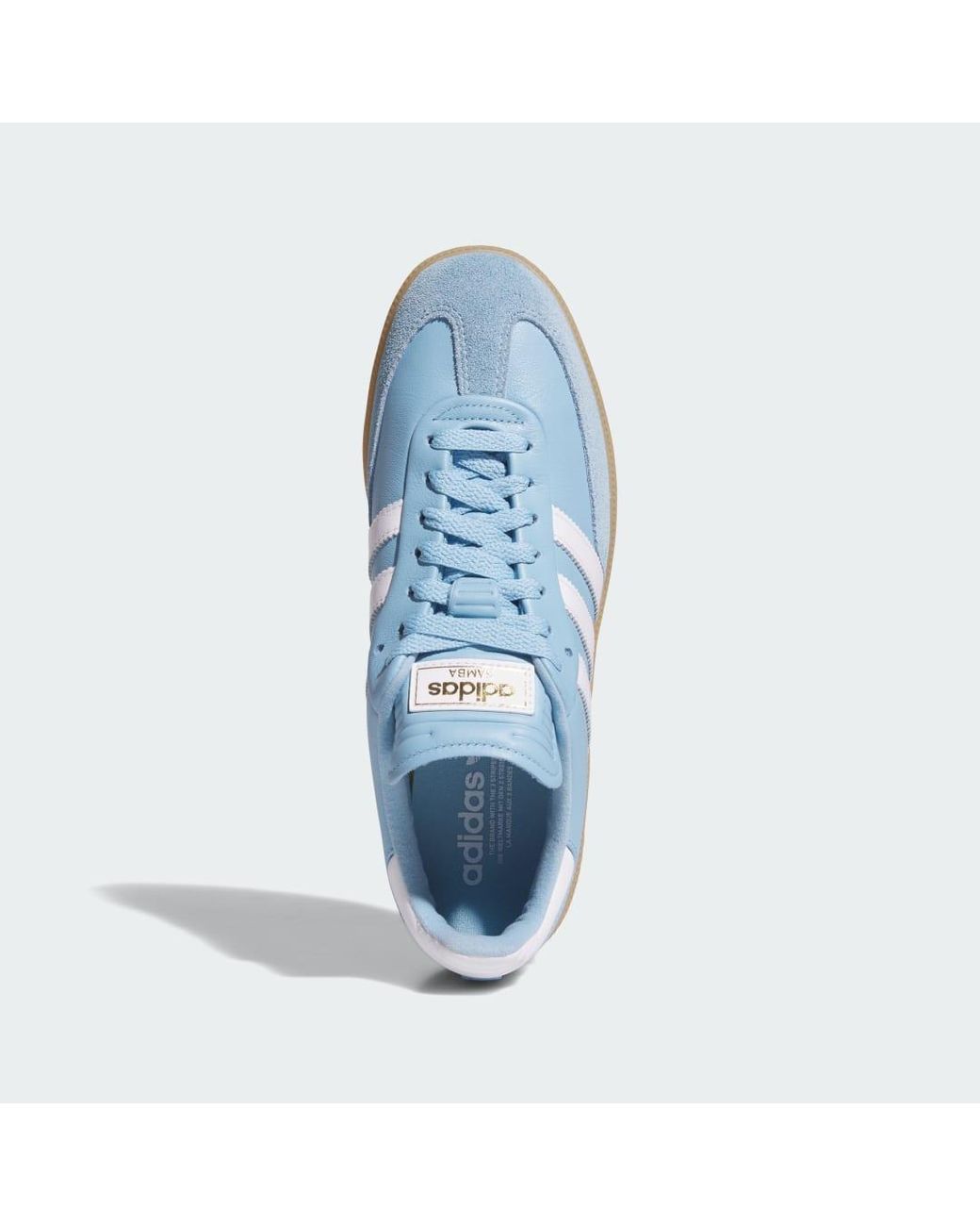 Adidas Blue Samba Spikeless Golf Shoes