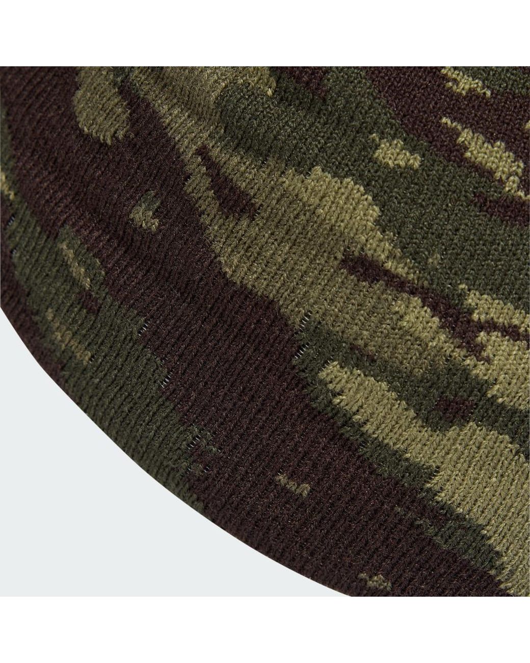 Berretto Cuffless Camo di Adidas in Green