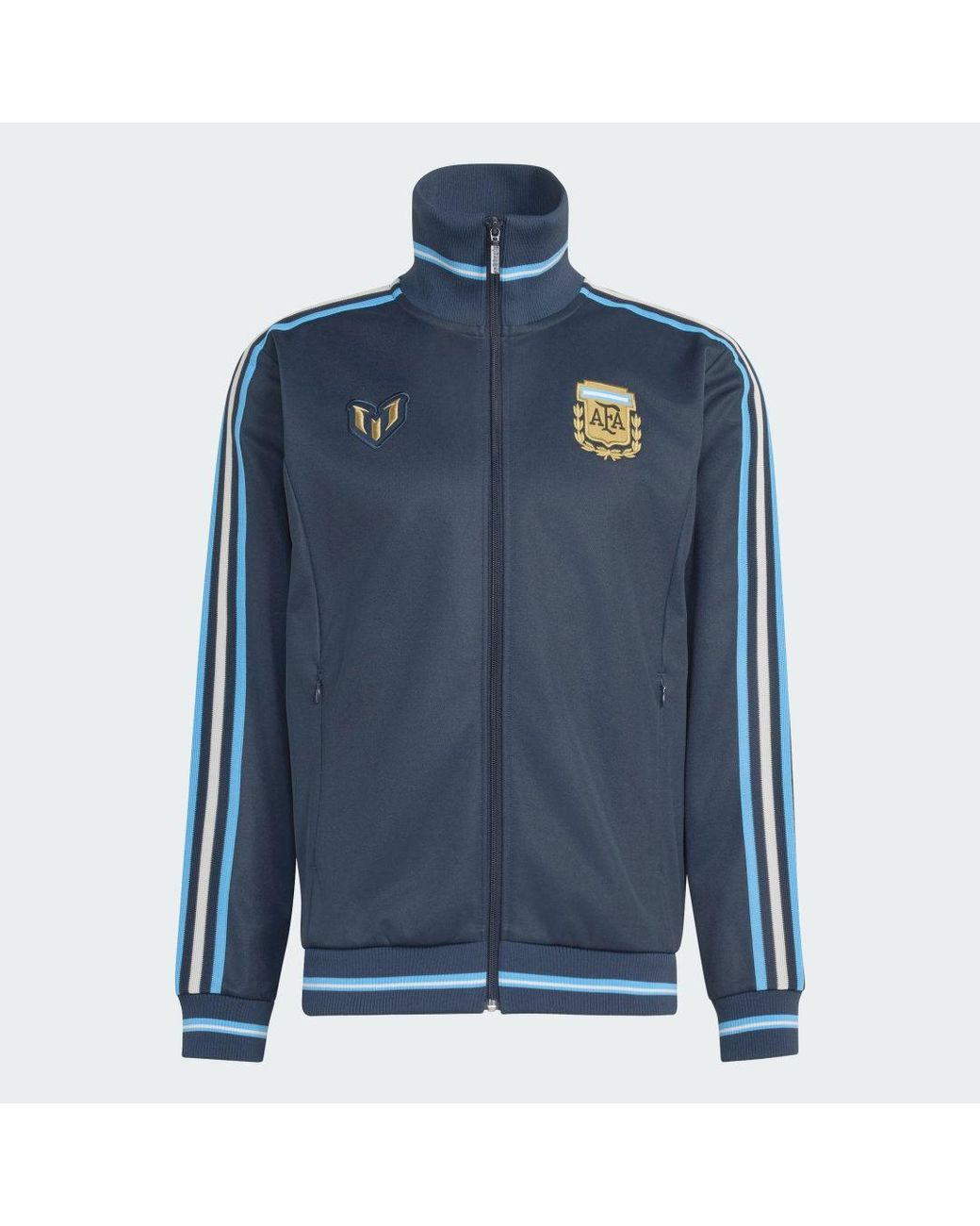 Adidas Blue Argentina Messi 26 Track Top for men