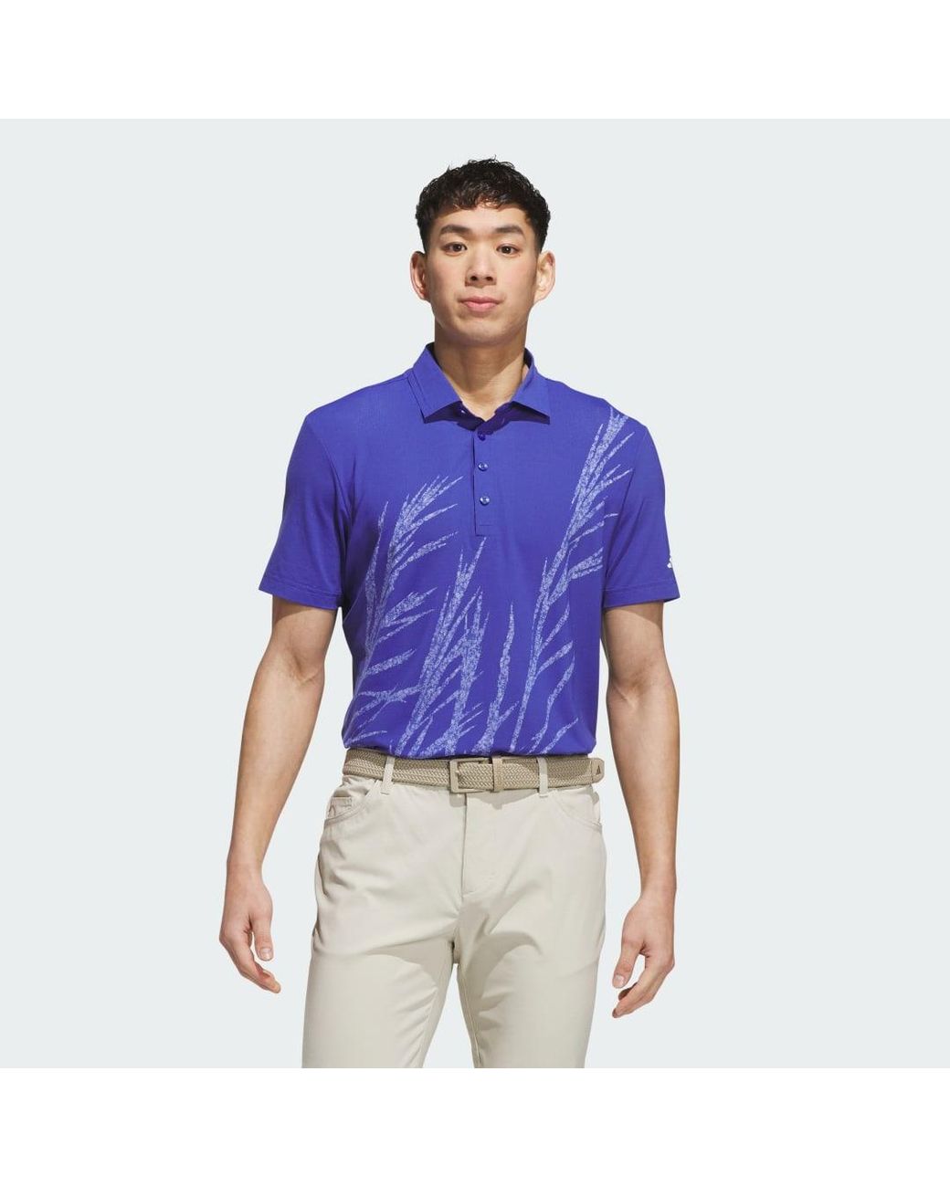 Adidas Blue Golf Ultimate365 Tour Cool Feeling Fescue Polo Shirt Ks5779 for men
