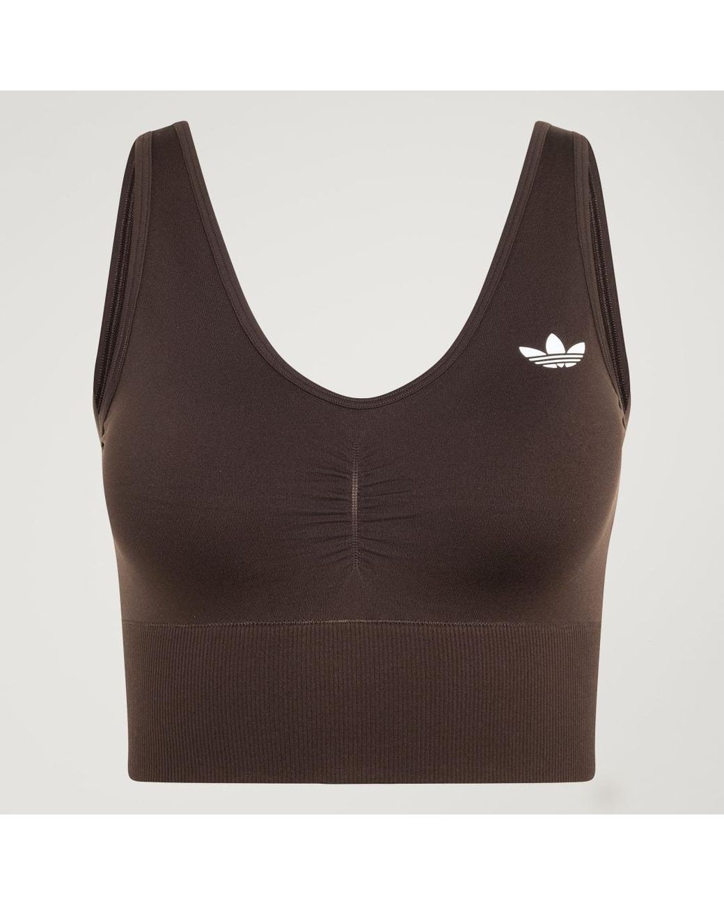 Adidas Black Essentials Seamless Bralette