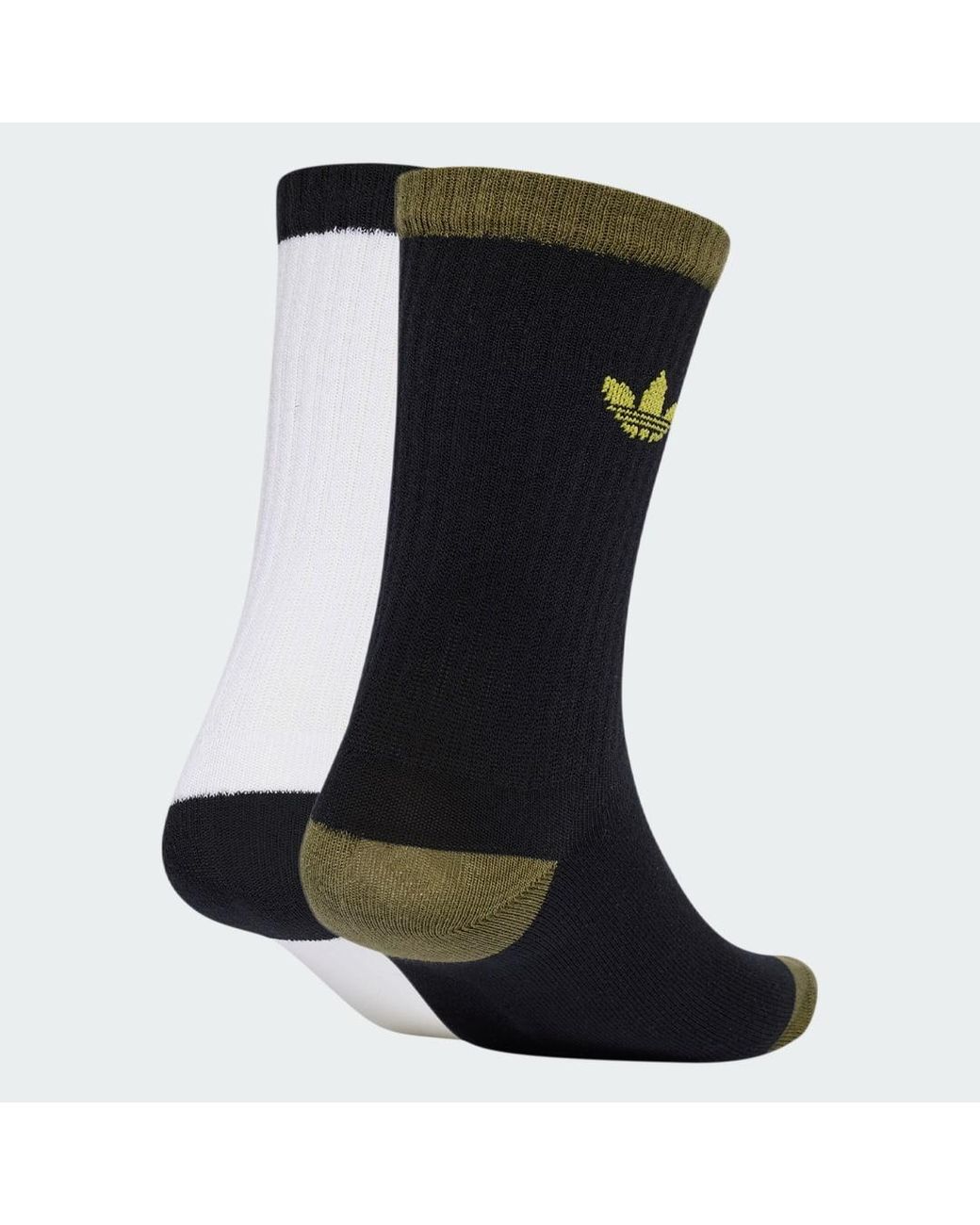 Adidas Black Skate Crew Sock 2 Pairs