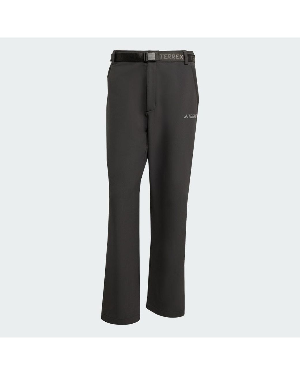 Adidas Black Xploric Climawarm Softshell Trousers for men