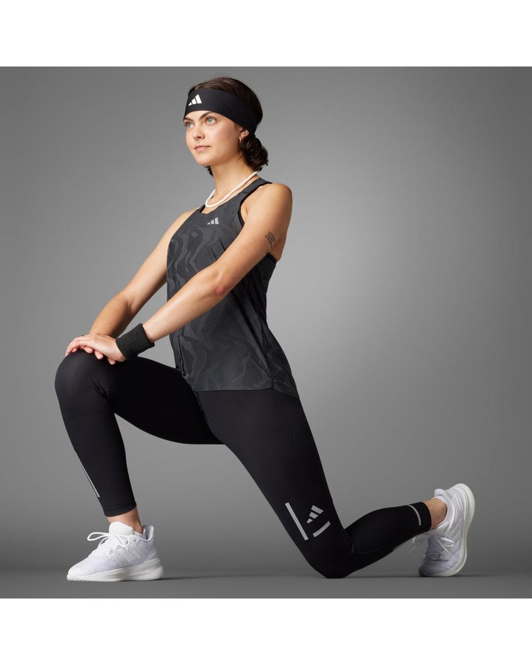 Adidas Black Ultimate Reflective 7/8 Leggings