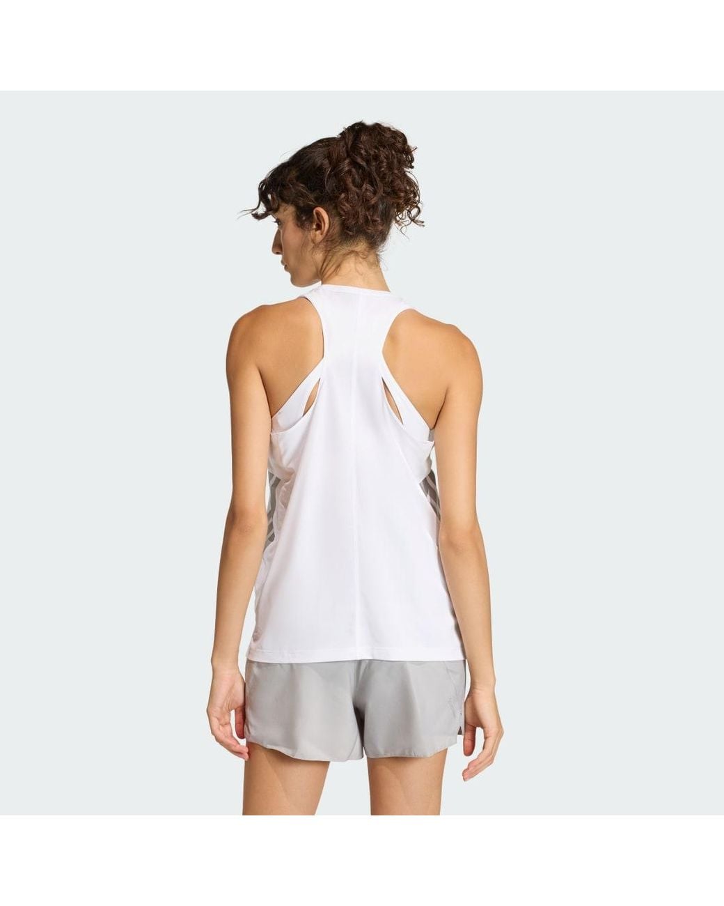 Adidas White Adi365 Climacool Tank