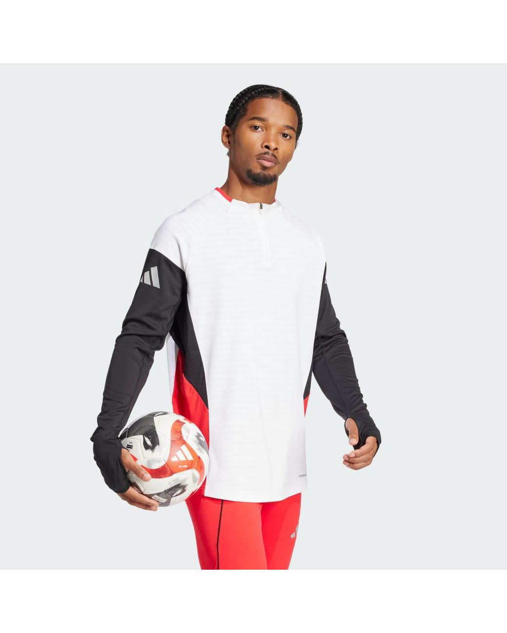 Adidas Red Tiro 25 Pro Training Top for men