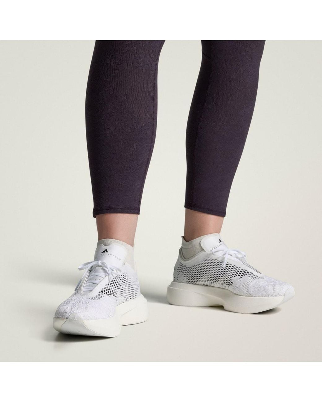 Adidas White By Stella Mccartney Adizero Evo Sl Shoes