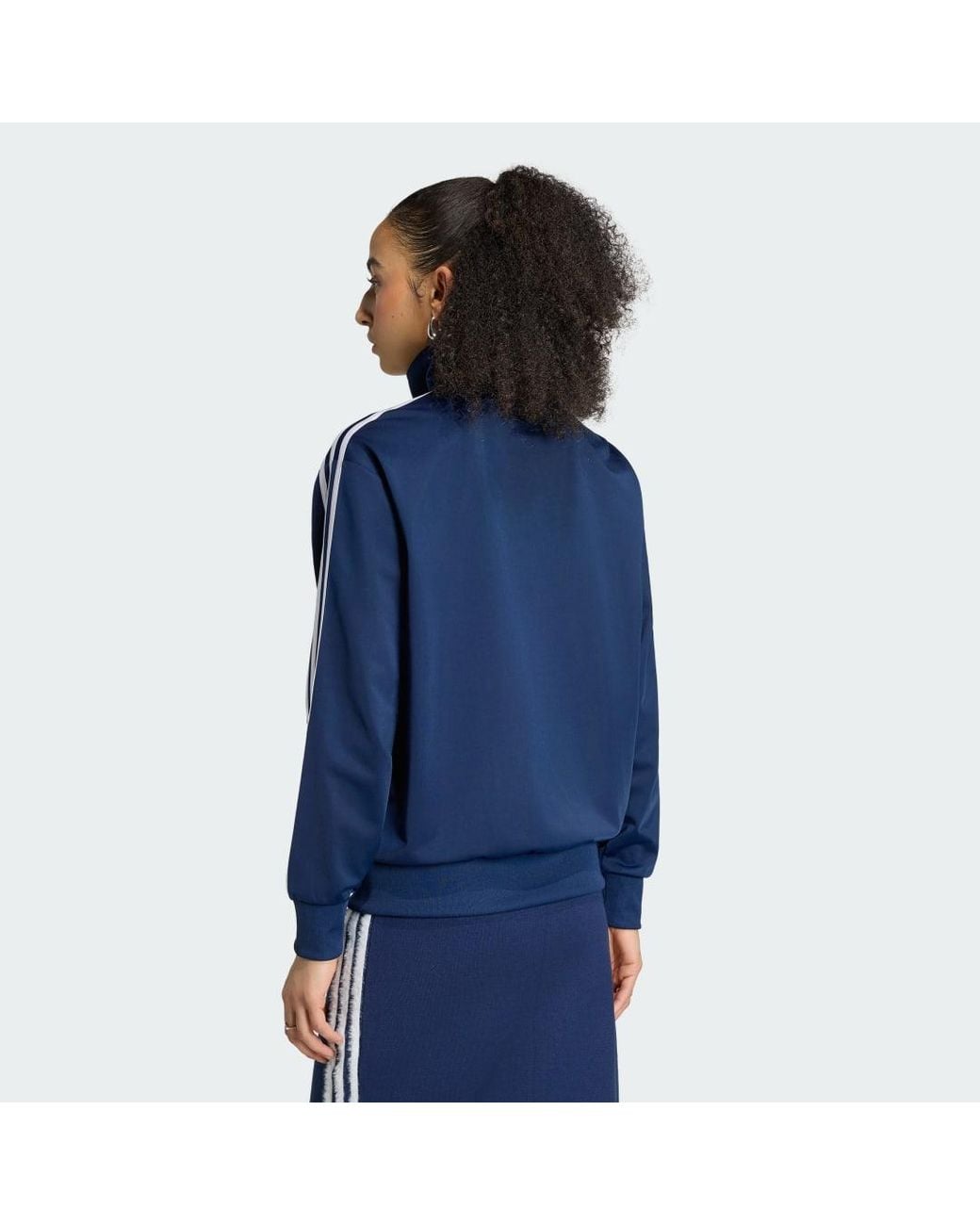 Adidas Blue Firebird Track Top Loose