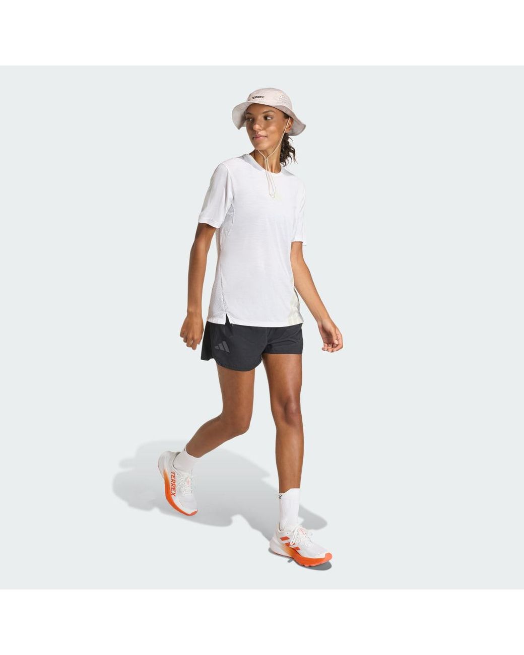 Adidas White Running Terrex Xperior Climacool+ T-Shirt Kd4857