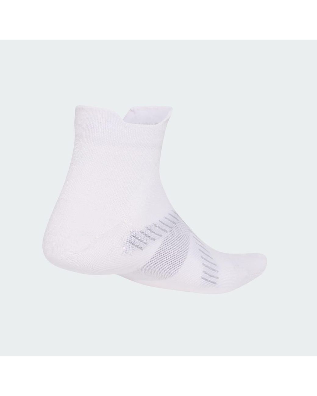 Adidas White Running Light Ankle Sock