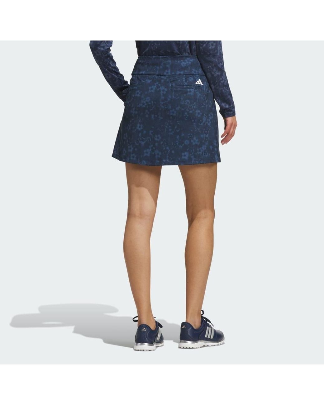 Adidas Blue Ultimate365 Printed Knit Skirt