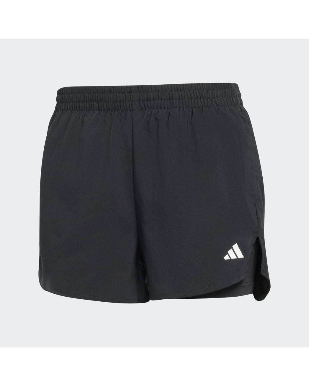 Adidas Blue Workout Essentials 2In1 Shorts