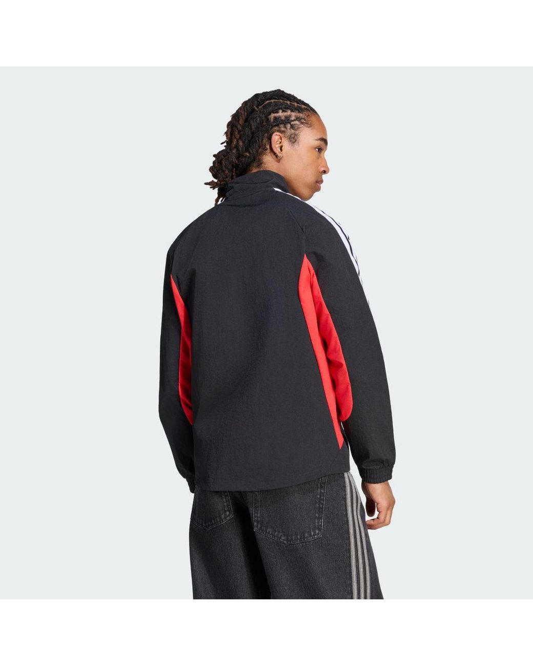 Adidas Black Eintracht Frankfurt Home Anthem Jacket for men
