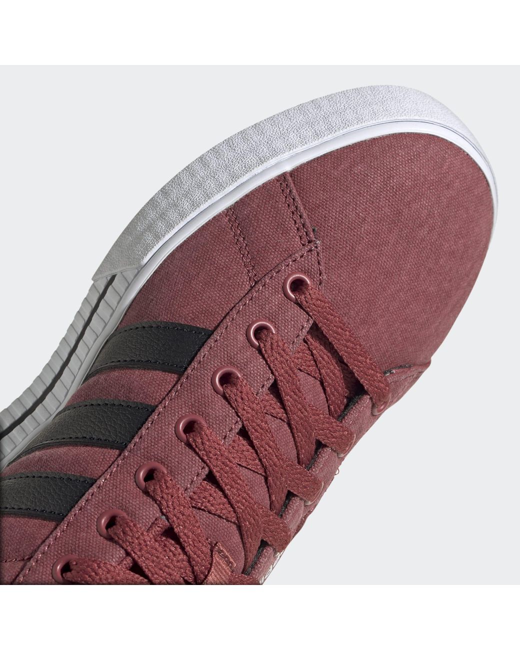 adidas Mens Daily 3.0 Skate Shoe in Red 