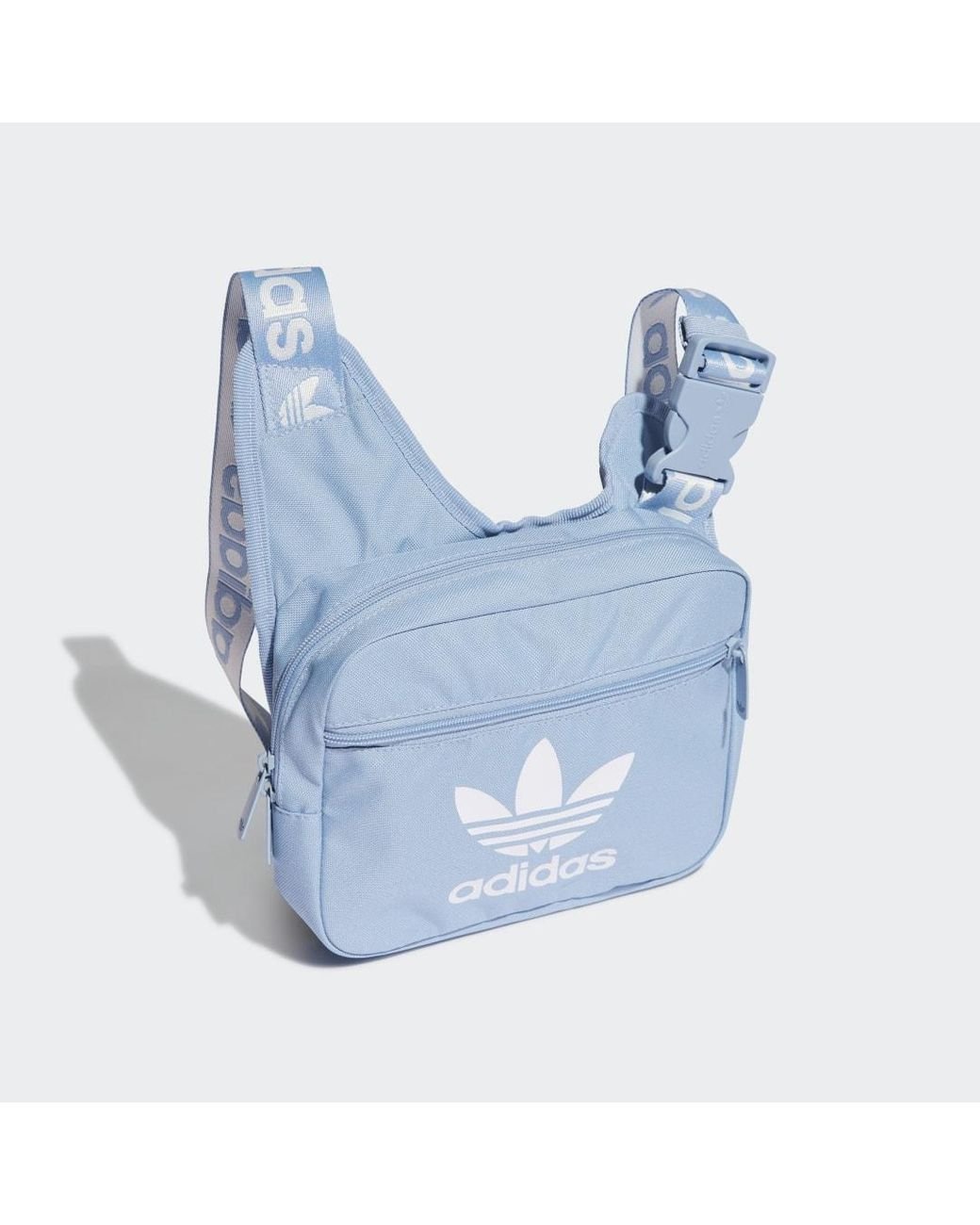 adidas Adicolor Crossbody-Tasche in Blau | Lyst DE
