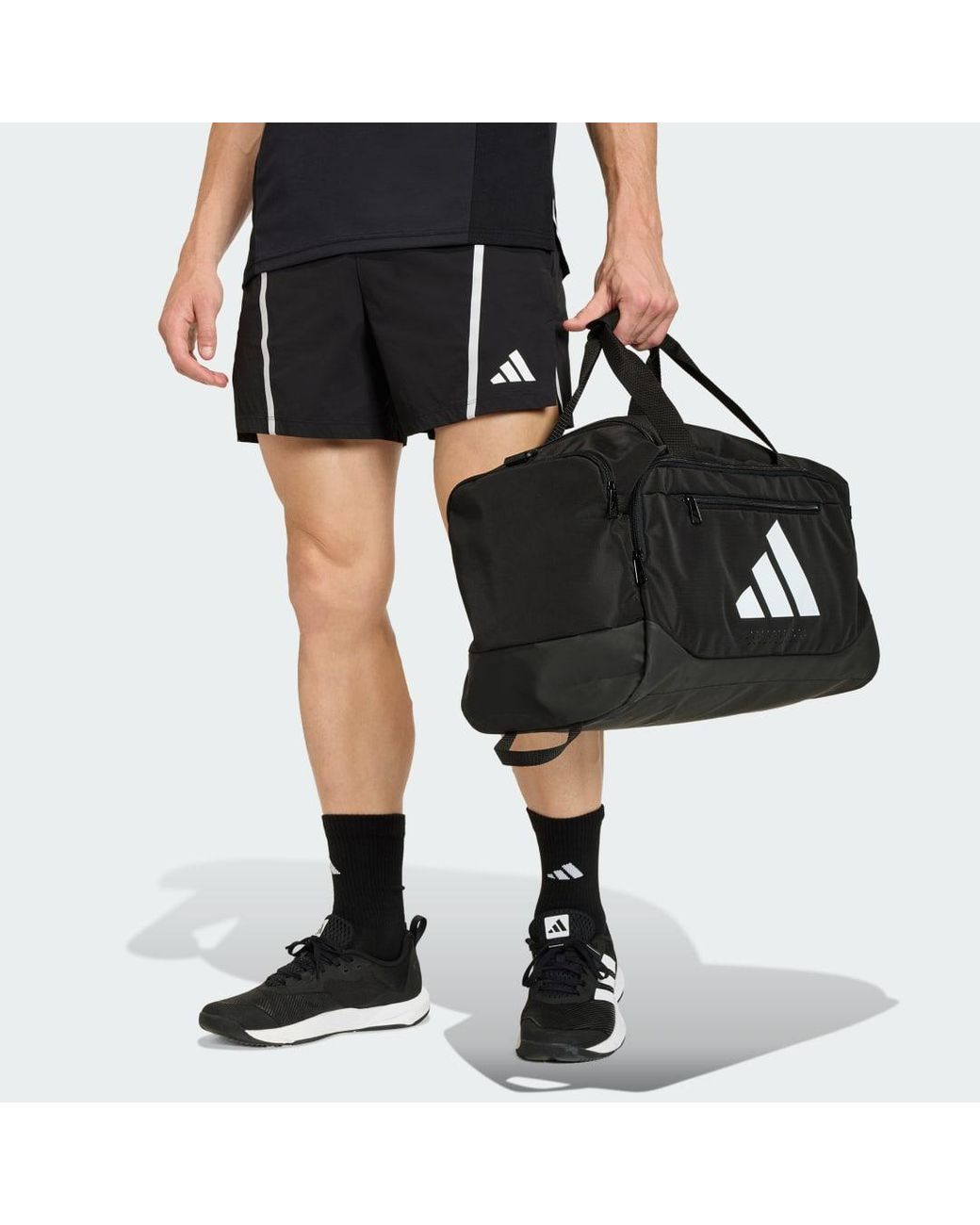 Adidas Black Training Defender Duffle Bag Small