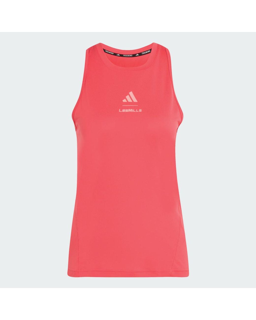Adidas Pink Les Mills Graphic Tank Top