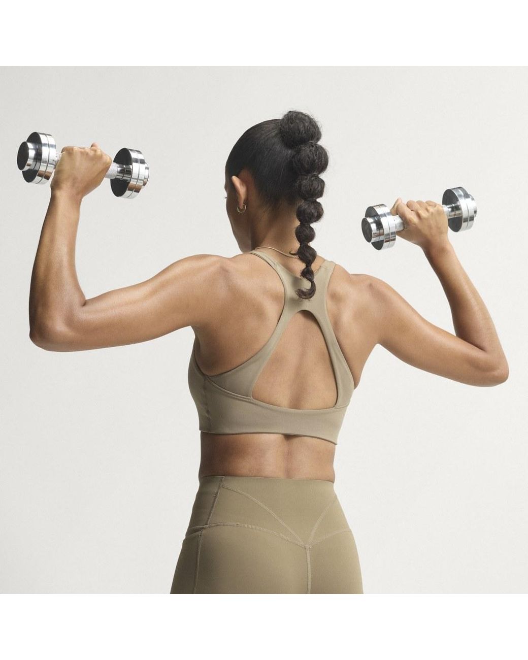 Adidas Green Optime Workout Medium Support Bra