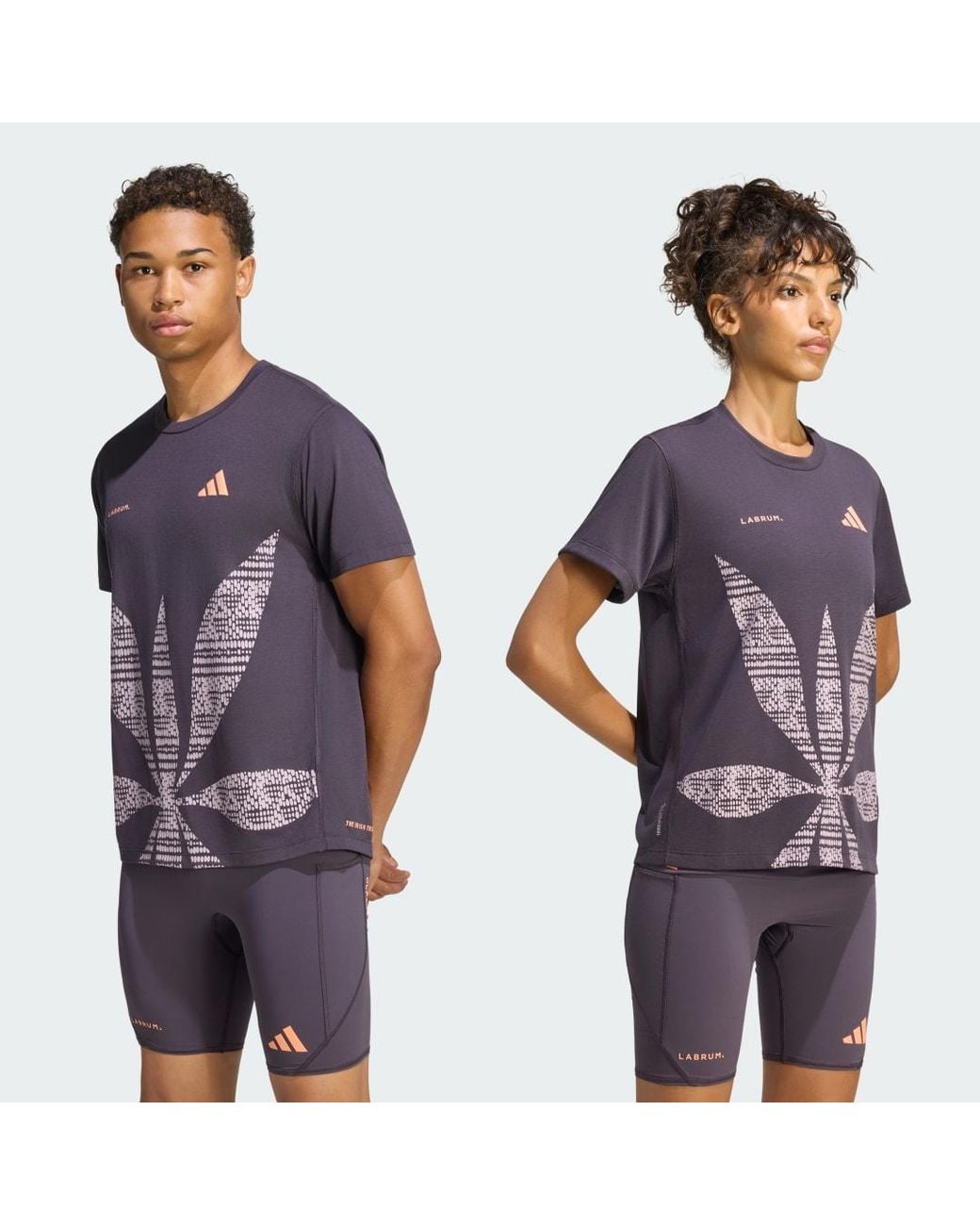 Adidas Purple Running X Labrum T-Shirt