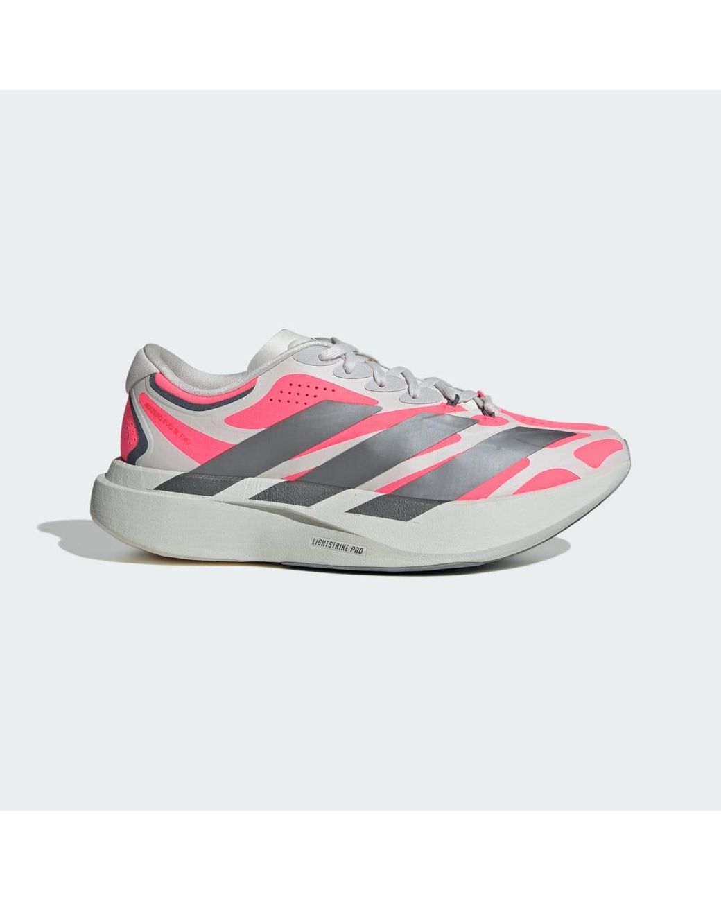 Adidas Pink Adizero Evo Sl Exo Shoes