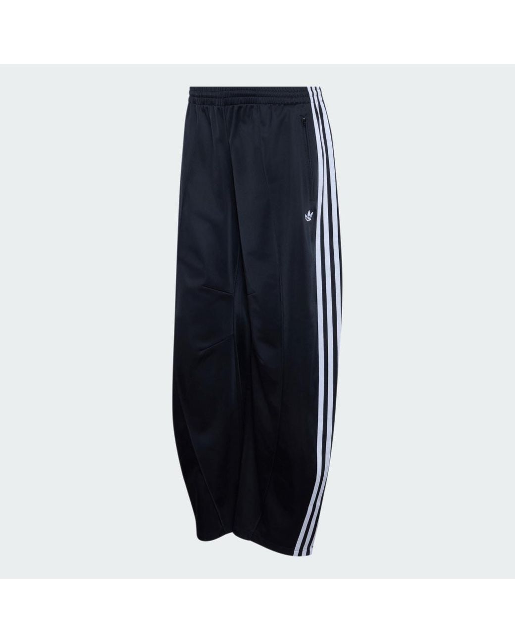 Adidas Black Firebird Barrel Tracksuit Bottoms