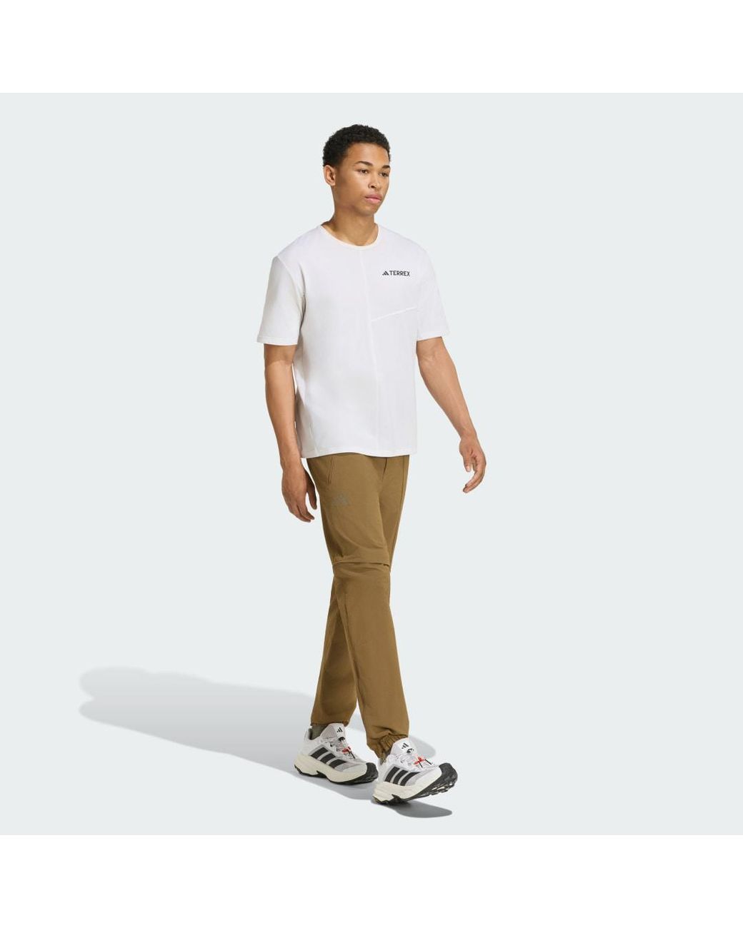 Adidas Natural Terrex Xperior Utilitas Clima365 Zip-Off Tracksuit Bottoms for men