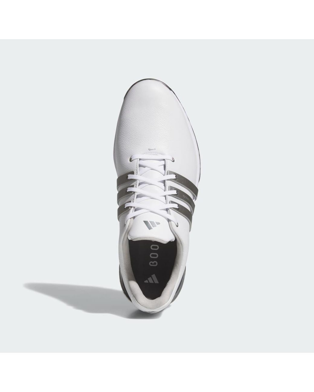 Adidas White Tour360 Gore-Tex Golf Shoes for men