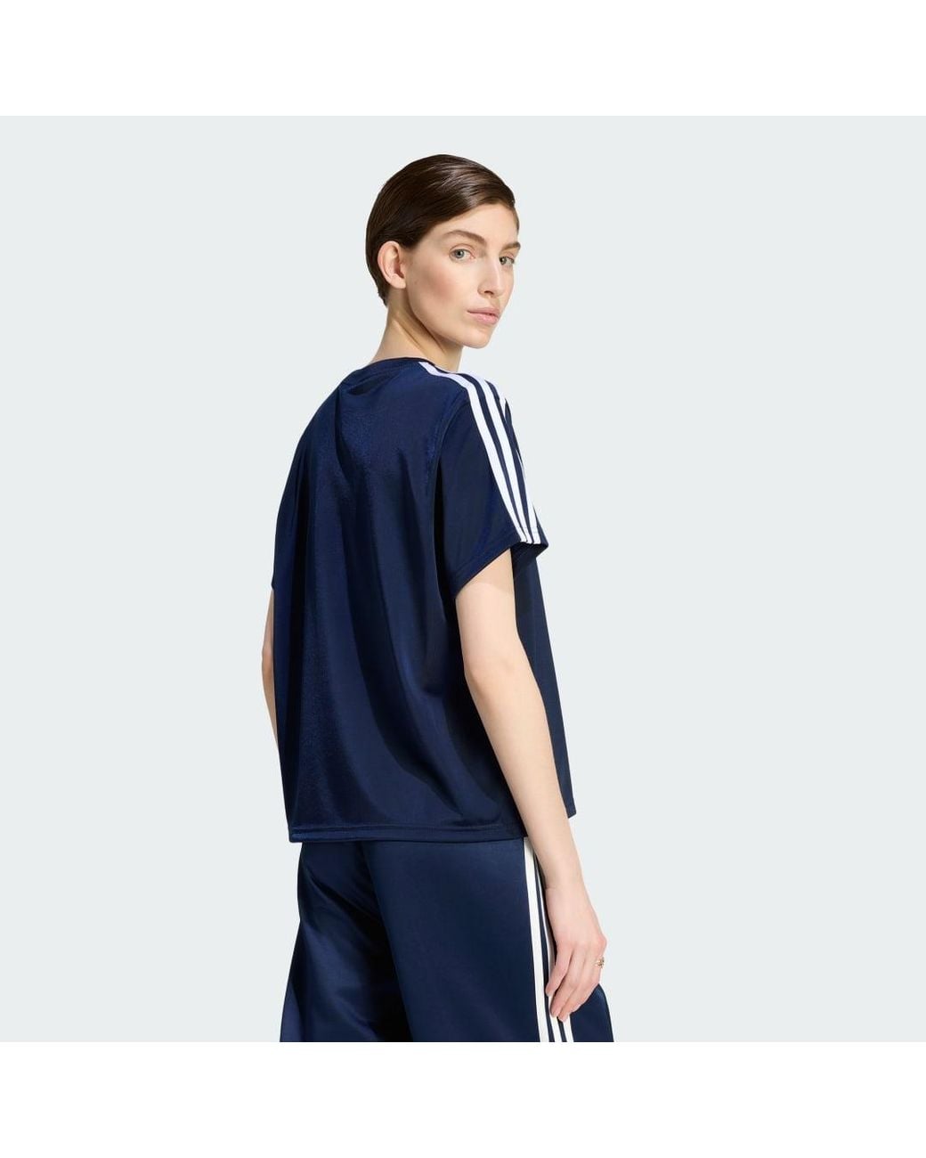 Adidas Blue Firebird T-Shirt