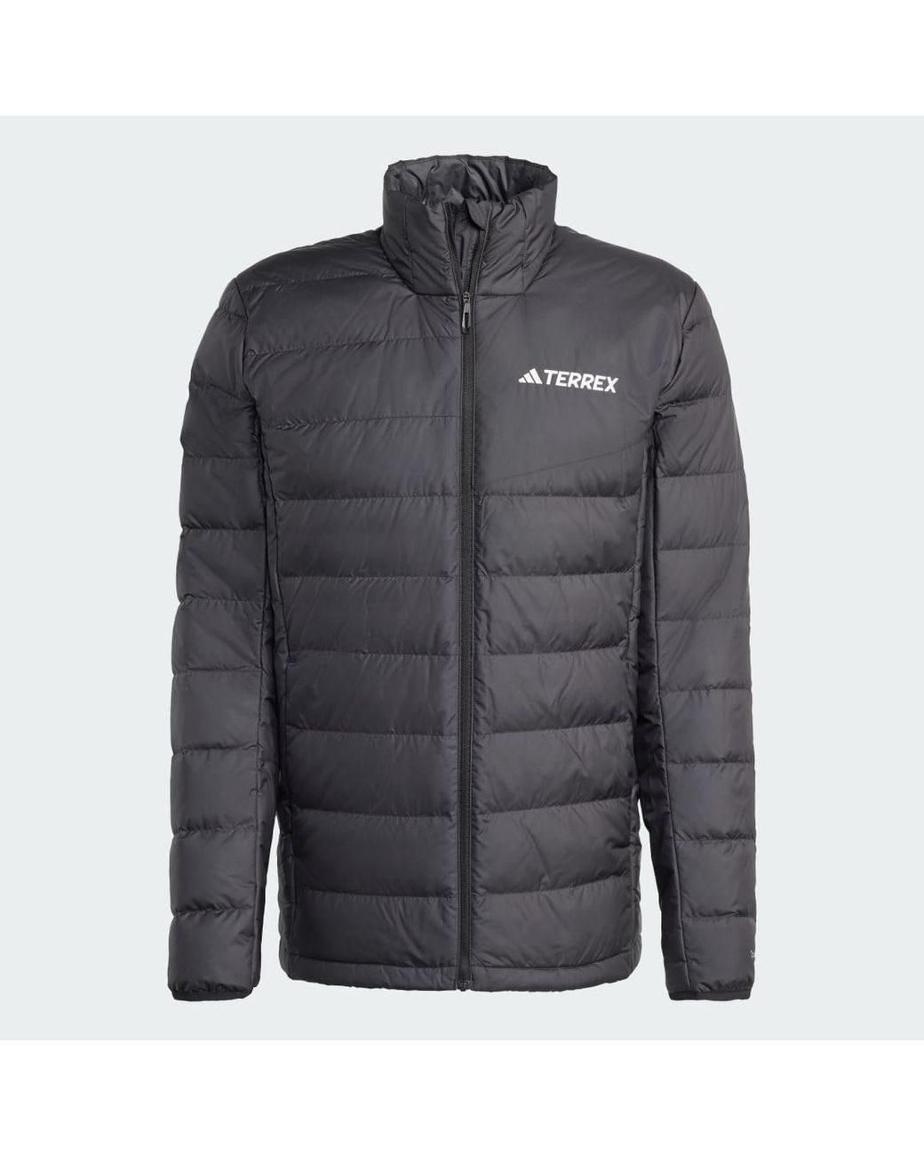 Adidas Gray Terrex Multi Light Down Climawarm Jacket for men