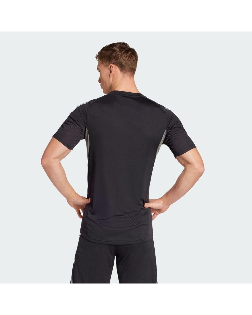 Adidas Black Tiro 25 Competition Training Jersey for men