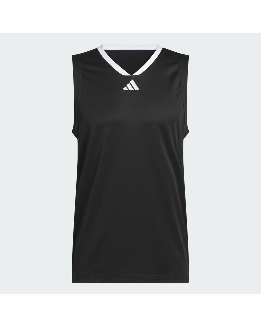 Adidas Black Basketball Legends Tank Top for men