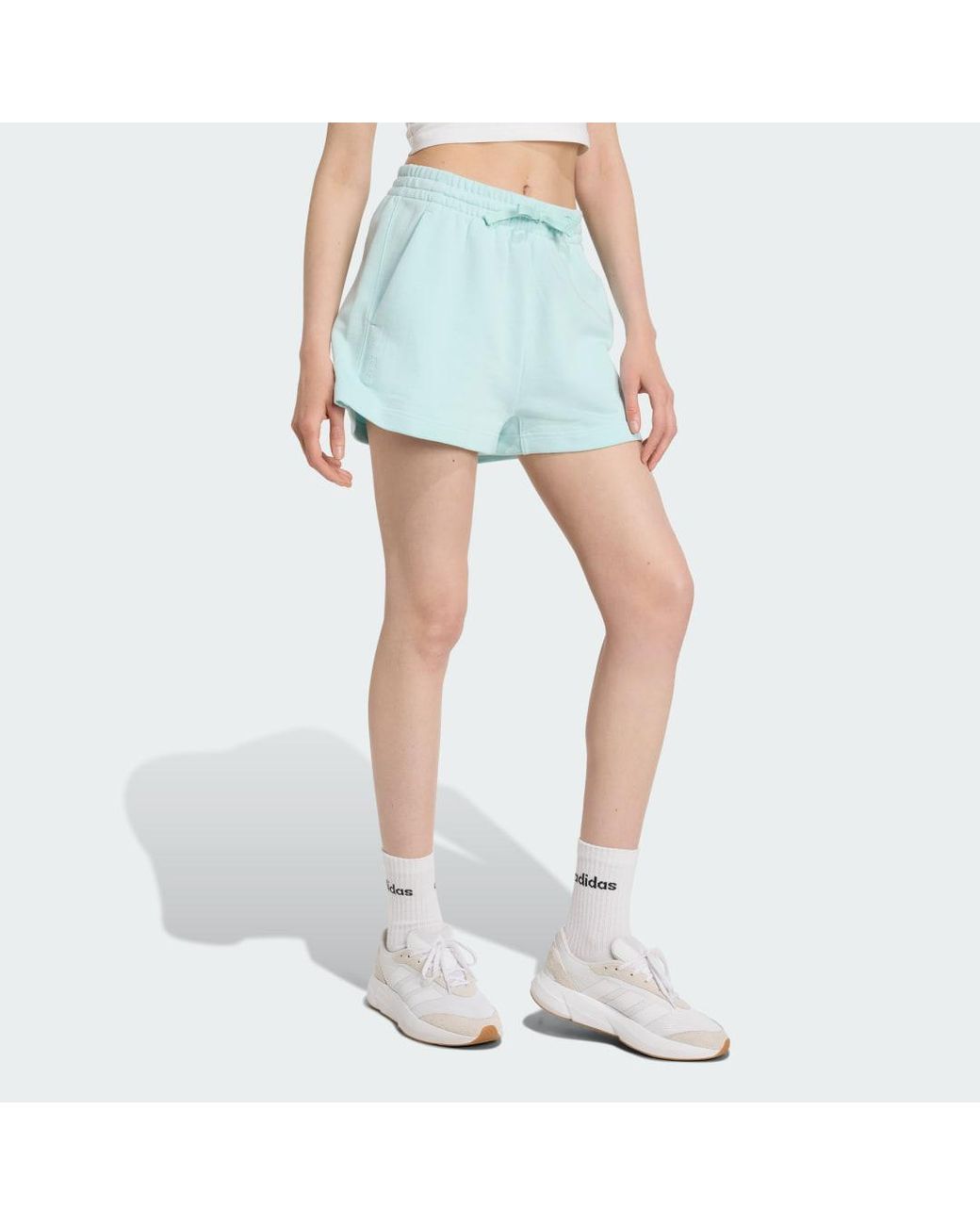 Adidas Blue All Szn French Terry Shorts