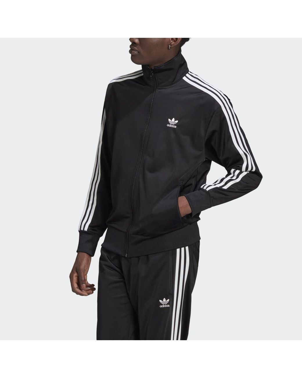 adidas Synthetisch Adicolor Classics Firebird Trainingsjack in het Zwart  voor heren - Lyst