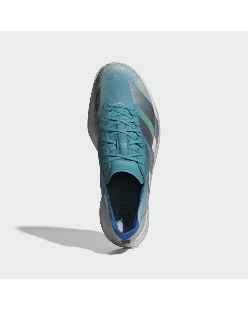 Adidas Blue Adizero Adios Pro 4 Shoes for men
