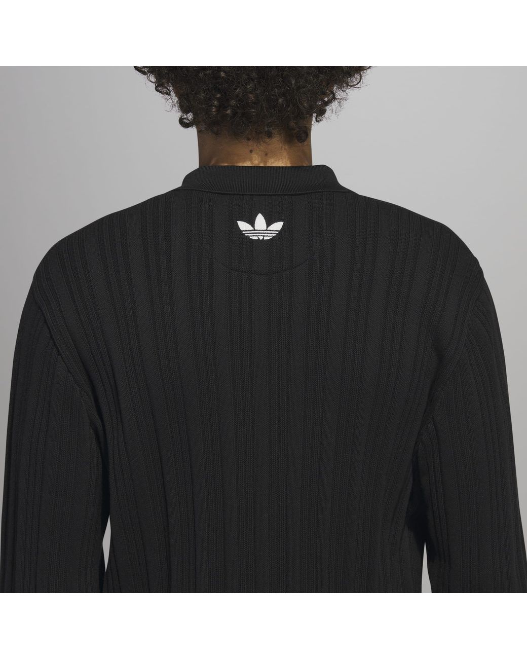 adidas Pharrell Williams Knit Long Sleeve Jersey (gender Neutral) in Black  for Men | Lyst UK