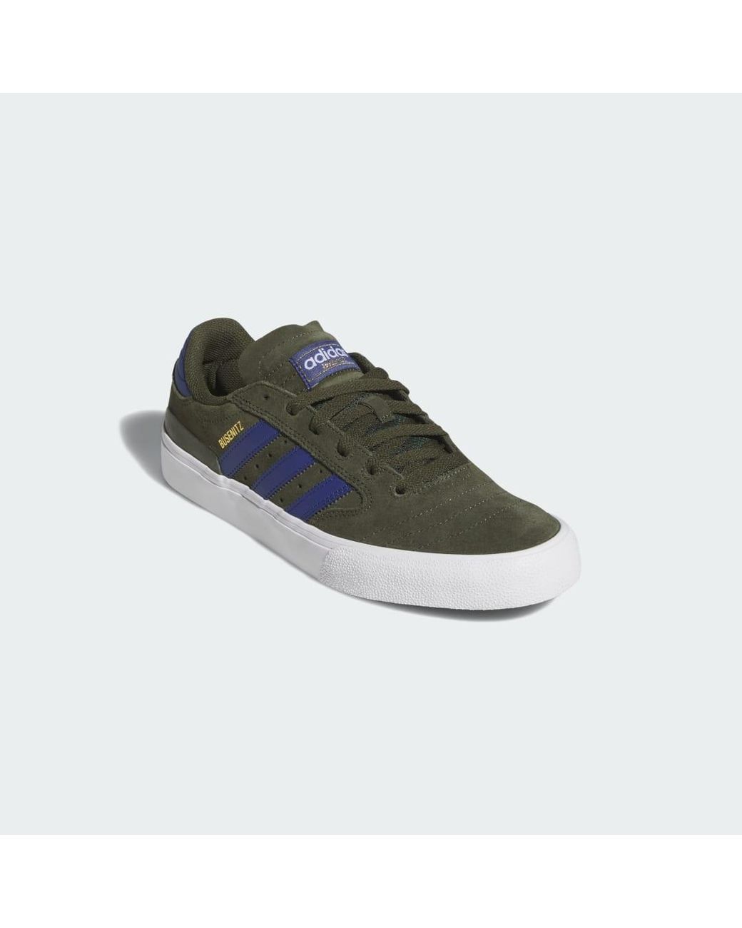 Adidas Green Busenitz Vulc Ii Shoes