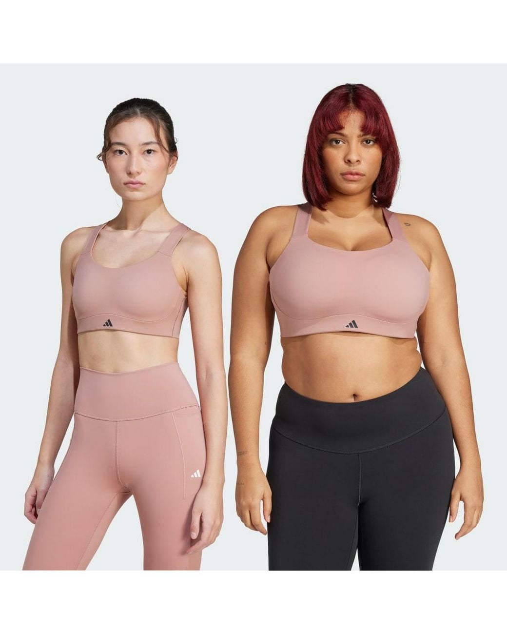 Adidas Pink Tlrd Impact Luxe Training High Support Bra