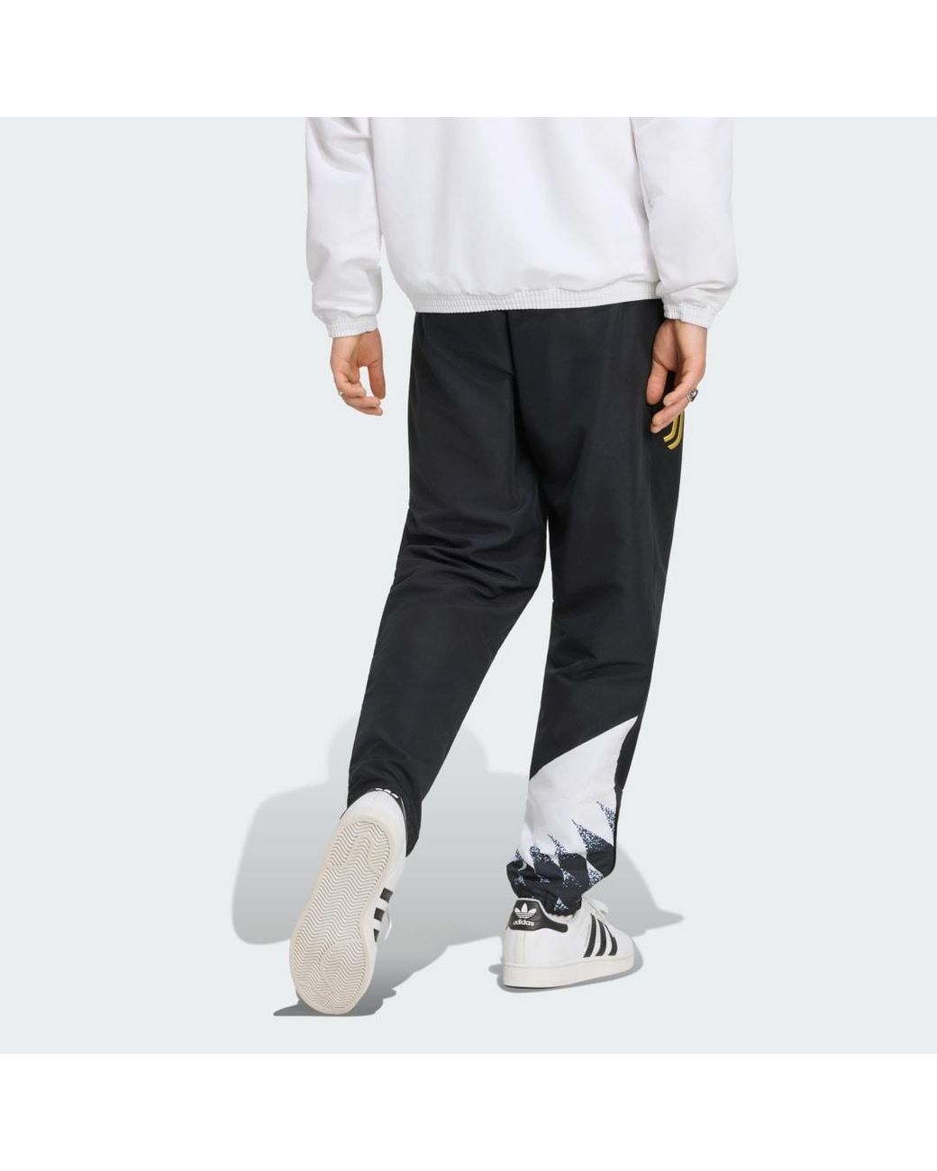 Adidas Black Juventus Turin Stadium Track Pants for men